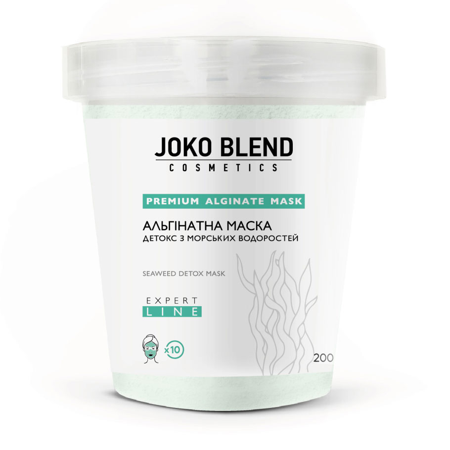 Альгінатна маска Детокс Joko Blend з морськими водоростями, 200 г